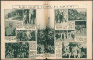 Notas gráficas de actualidad extranjera [Fotografías]