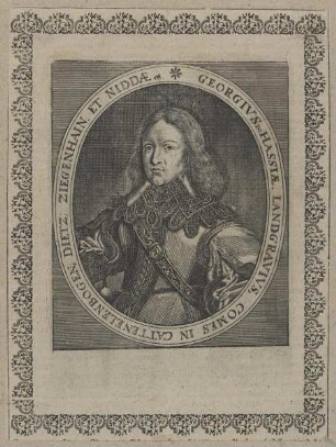 Bildnis des Georgivs II., Landgraf von Hessen-Darmstadt