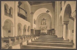 Ansichtskarte Innenansicht "St. Clemens-Kirche", Königgrätzer Straße 106 [2/2]