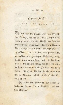 Zehntes Kapitel. Wir sind Spanier!