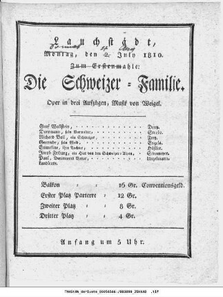 Die Schweizer=Familie