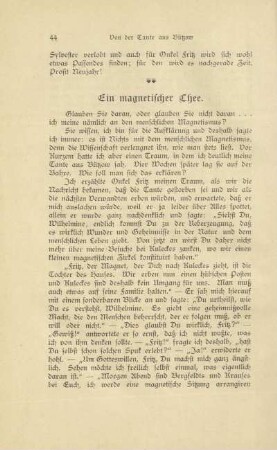 Ein magnetischer Thee