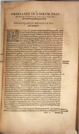 Opera D. Basilii Magni Caesariae Cappadociae Episcopi Omnia, 3