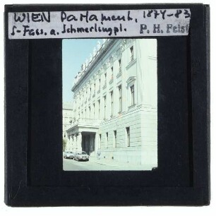 Wien, Parlamentsgebäude,Wien, Schmerlingplatz