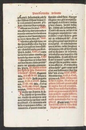 Incipit proprium de sanctis.