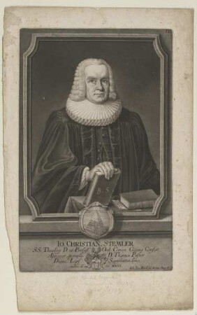 Bildnis des Johann Christian Stemler