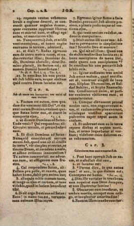 Biblia sacra vulgatae editionis : Iuxta exemplar ex Typographia Vaticana Romae 1592. 2, Job - Esdras 4