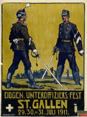 Eidgn. Unteroffiziers-Fest St. Gallen 1911