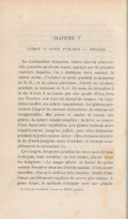 Chapitre V. Climat - Santé publique - Hygiène