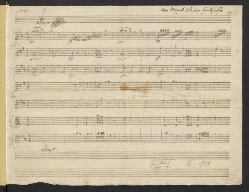 Sinfonien. Auszüge; orch; D-Dur; KV 121 (207a)