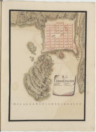 Plan von Christiansandt