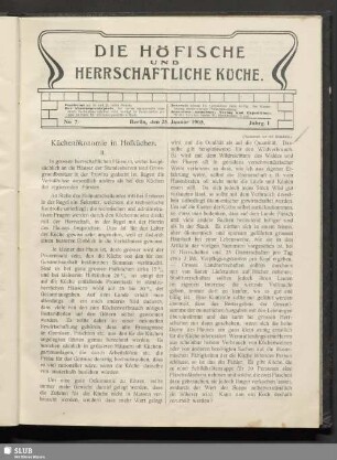 No. 7, 25. Januar 1905