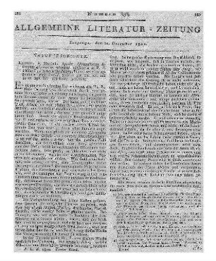 Teutsche Ornithologie oder Naturgeschichte aller Vögel Teutschlands in naturgetreuen Abbildungen und Beschreibungen. H. 1. Hrsg. v. M. B. Borkhausen ; G. Bekker ; E. F. Lichthammer ; K. W. Becker. Darmstadt: Selbstverl. 1800