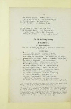 IV. Mittelhochdeutsch