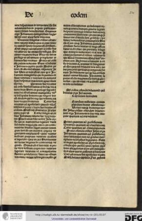 Capitulum secundum.