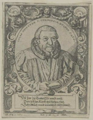 Bildnis des Lucas Osiander (* 1534)