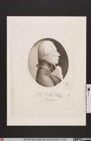 Bildnis Johann Georg Friedrich Christoph Frhr. Kreß (von Kressenstein)