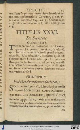 Tit. XXVI - XXX.