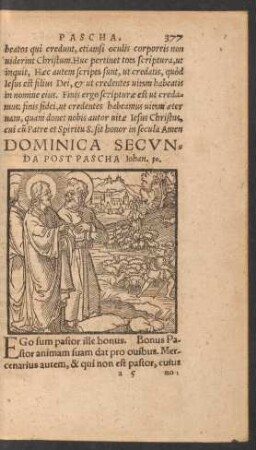 Dominica Secunda Post Pascha ...