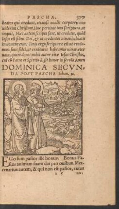 Dominica Secunda Post Pascha ...