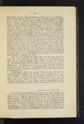 Jaunde, am 31. Oktober 1905.