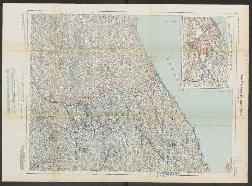 Beilage 4. Die Flandern-Schlacht 1917. Die Lage am 30. Juli.