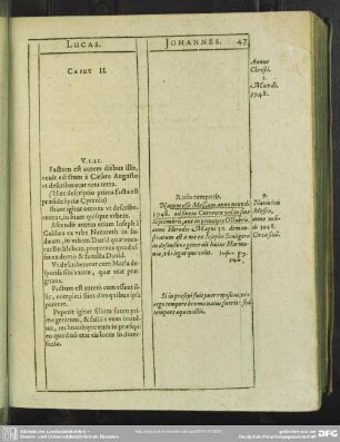 9. Nativitas Messiae, anno mu[n]di 3948