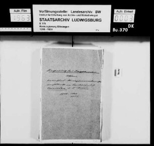 Allmanden und Realgemeinderechte zu Laubach und in den Teilgemeinden Berg und Leinroden