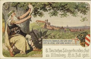 8. Deutsches Sängerbundes-Fest zu Nürnberg 27.-31. Juli 1912.