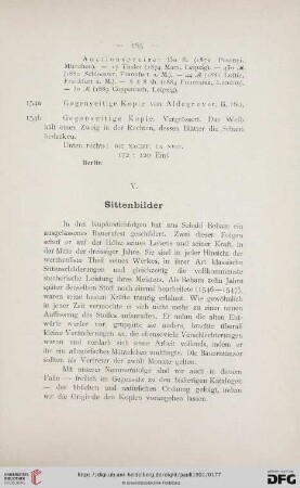 V. Sittenbilder (Nr. 155 - 221)