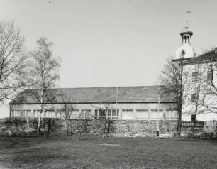 Dohna-Röhrsdorf, Hauptstraße 3 . Schloß (Hotel; 16. Jh., Umbauten 18. und 19. Jh.). Südlicher Anbau (bez. 1912)