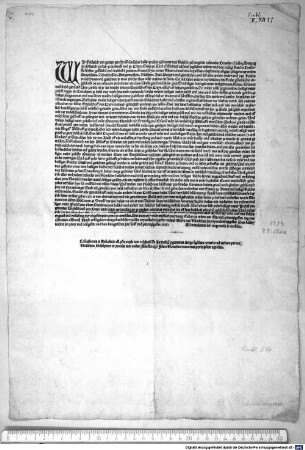 "Uns zwifelt nit jr seit bericht wie der Erczbischoff von Crayn vilicht uß reitzung ettlicher ..." Wien, 1483.03.21.