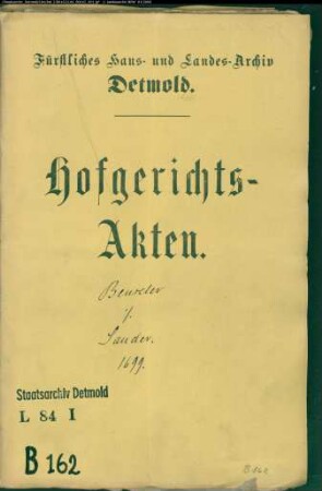 Benseler, Lorenz und Hermann Reinking gegen Henrich Sander aus Bremen - Schuldforderung