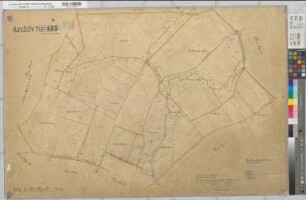 Elte (Rheine), Mesum (Rheine), Umlegung Elte, Urkarte 2 Elte Flur 3