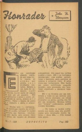 Honradez : [Pequena novella]