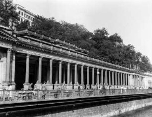 Mühlenkolonnade : Karlsbad (Karlovy Vary/Tschechische Republik). Mühlenkolonnade
