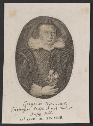Porträt Gregor Nymman (1594-1638)