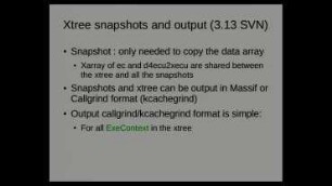 Successful and not (yet?) successful optimisations in Valgrind