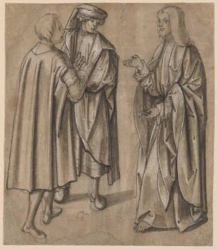 Der heilige Johannes der Evangelist wirkt ein Wunder (Kopie nach einem Werk in der Basilika S. Giovanni in Laterano, hier Johannes ohne Nimbus und Objekte in den Händen)