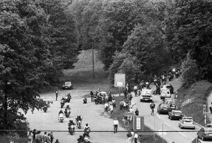 Freiburg im Breisgau/Horben: Motorrad-Demo am Schauinsland