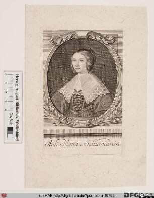 Bildnis Anna Maria van Schurmann (Schuurmann)