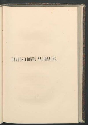 Composiciones nacionales
