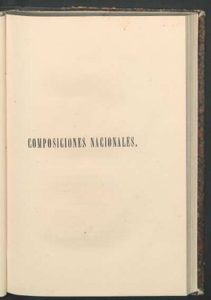 Composiciones nacionales