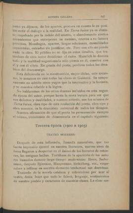Tercera época (1901 a 1905)