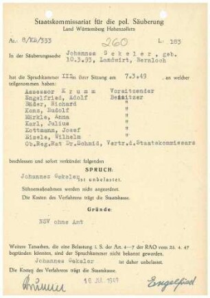Gekeler, Johannes