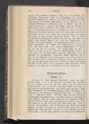Missionsrundschau