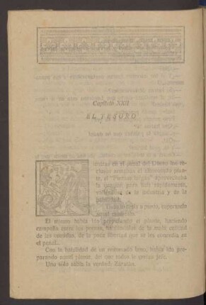Capítulo XXII - El tesoro