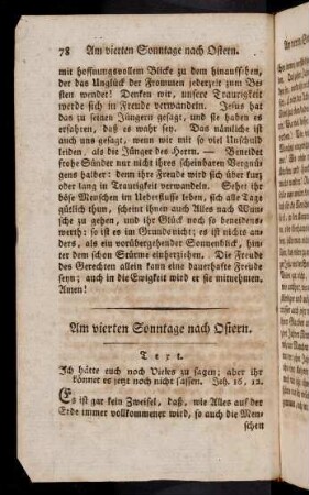 78-90, 9. Am vierten Sonntag nach Ostern