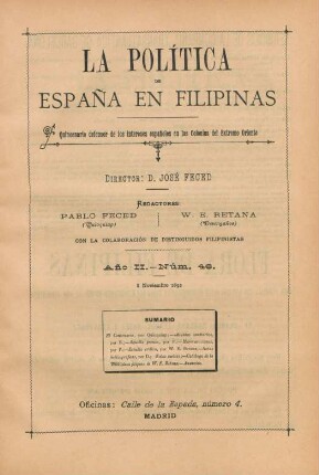 Núm. 46. 8 Noviembre 1892