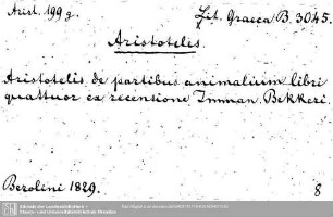 Literatura Graeca B 3045